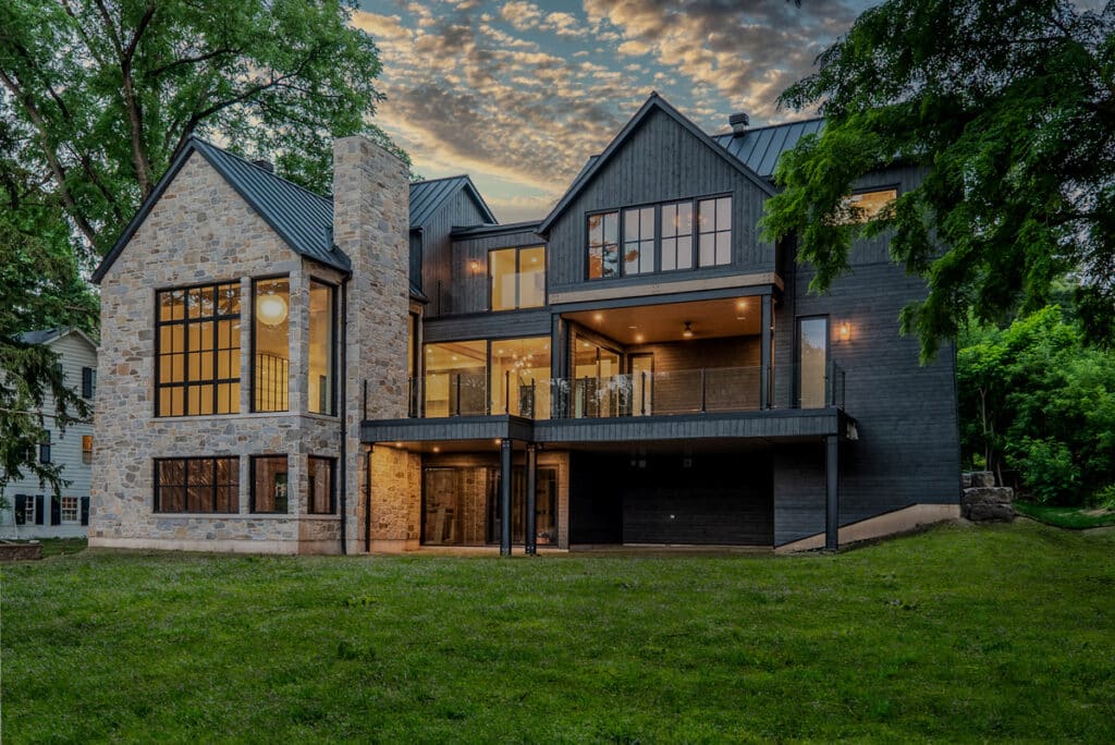 Rear Elevation of Sulphur Springs Home